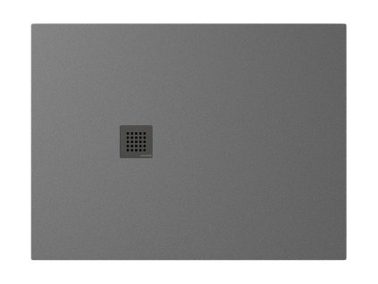 Polysan TRENECA sprchová vanička z liateho mramoru s možnosťou úpravy rozmeru 120x90cm, sivá matná 84307.31