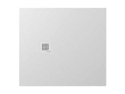 Polysan TRENECA sprchová vanička z liateho mramoru s možnosťou úpravy rozmeru 100x90cm, biela matná 84306.11