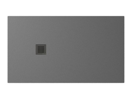 Polysan TRENECA sprchová vanička z liateho mramoru s možnosťou úpravy rozmeru 140x80cm, sivá matná 84304.31