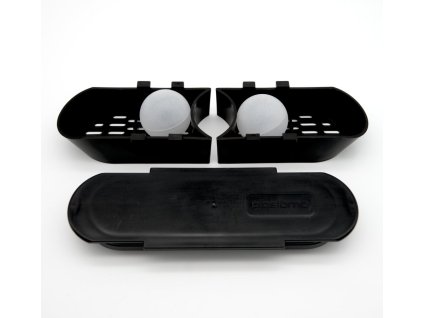 Polysan Sada dielov pre plastový žľab (veko, tesnenie, guľa, sitká) 73361