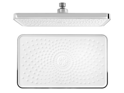 Sapho Hlavová sprcha, 300x180mm, silikon trysky, ABS/chróm SK851