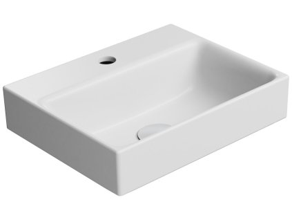 GSI NUBES keramické umývadlo 40x32cm, biela mat 9684109