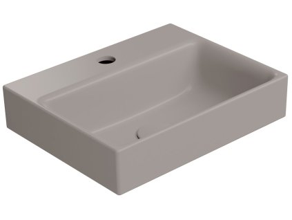 GSI NUBES keramické umývadlo 40x32cm, tortora mat 9684105