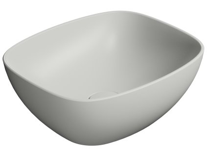 GSI NUBES keramické umývadlo na dosku 40x35cm, cenere mat 978517