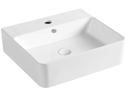 Bruckner NEASA keramické umývadlo 52x42cm, biela 201.116.4
