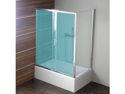 Polysan DEEP sprchová bočná stena 900 x 1500 mm, číre sklo MD3315
