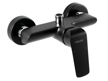Novaservis Sprchová nástenná batéria bez príslušenstva čierna 38062/1,5