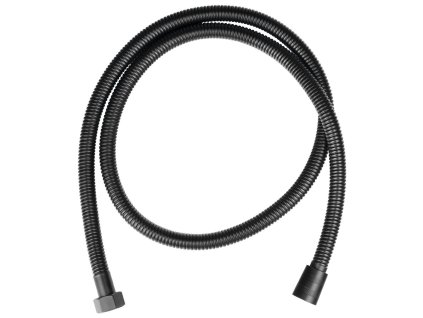 Sapho POWERFLEX kovová sprchová hadica, 120cm, čierna mat FLEX120B