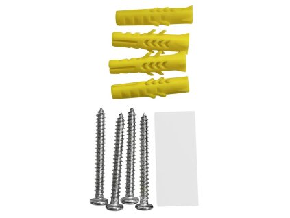 Gelco VARIO fixačná sada k profilu, biela mat NDGX03W