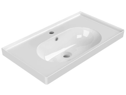 CERASTYLE BRAND keramické umývadlo 80x45cm, biela TU0422