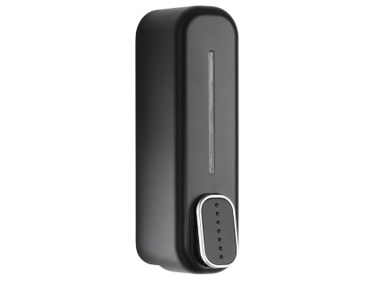 Aqualine Dávkovač tekutého mydla nástenný 350ml, čierna 08072