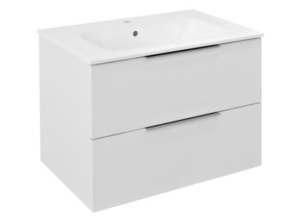 Sapho CIRASA umývadlová skrinka 69,8x52x46cm, biela lesk CR701-3030