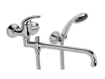 Novaservis Vaňová paneláková batéria 100 mm Metalia 55 chróm 55037,0