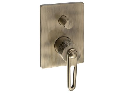 Sapho BEBÉ podomietková sprchová batéria, 2 výstupy, bronz BB042/18