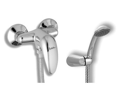 Novaservis Sprchová batéria 100 mm Metalia 55 chróm 55065,0