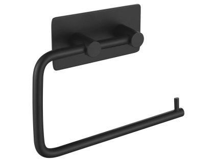 Sapho Samolepiaci držiak toaletného papiera, čierna mat 33211