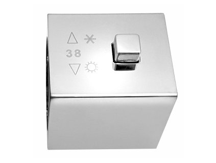 Aqualine Rukoväť pre sprchový stĺp, ABS chróm, pravá NDSL440-1