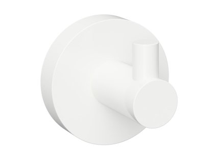 Sapho X-ROUND WHITE háčik, biela mat XR205W