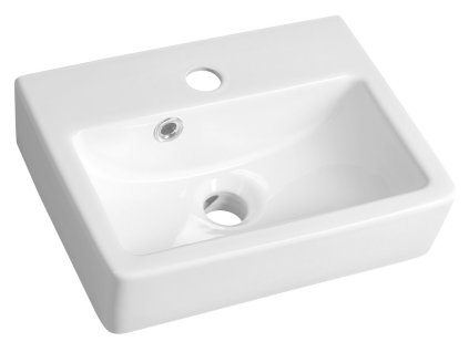 CERASTYLE NOAM Keramické umývadlo 37,5x28cm, biela 201.129.0