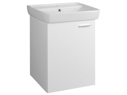 Aqualine ZOJA umývadlová skrinka 50,5x63x37,1cm, biela 56373