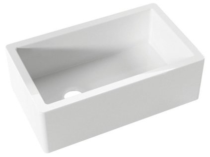 Kerasan ESSEX keramický drez 76x45,6cm, biela 541101