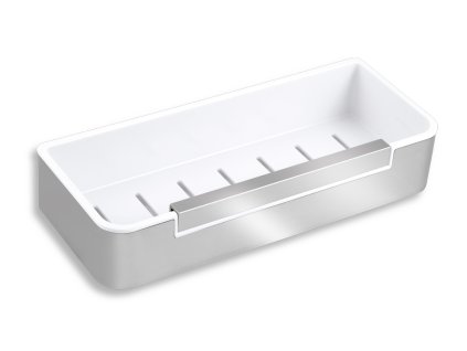 Novaservis Sprchová polička so stierkou na sprchový kút 65577,4