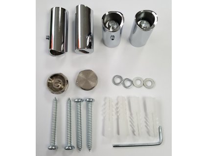 Sapho CARISMA montážna sada, chróm ND1801-14