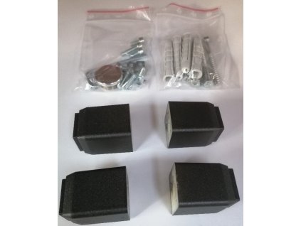 Sapho ZIG montážna sada, antracit NDZIGA