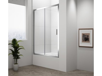 Polysan DEEP sprchové dvere 1100x1650mm, číre sklo MD1116