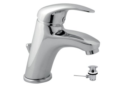 Novaservis Umývadlová batéria s kovovou výpusťou Titania Lux chróm 91002,0