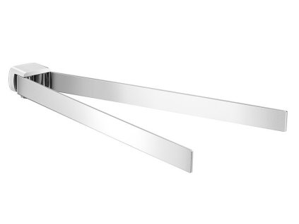 Gedy PIRENEI dvojitý držiak uterákov otočný 350mm, chróm PI2313