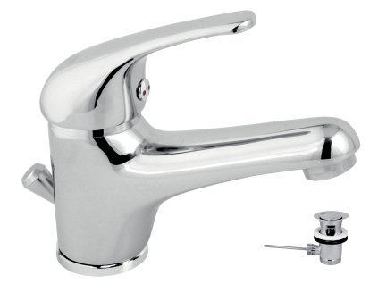 Novaservis Umývadlová batéria s kovovou výpusťou Titania Iris chróm 92002,0