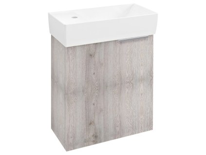 Sapho LATUS IX umývadlová skrinka 44x50x22cm, dub Mocca LT090-1212