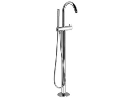 Sapho Vaňová batéria do podlahy, chróm R5018