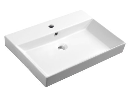 Sapho KARE 70 keramické umývadlo nábytkové 70x46cm, biela 17070