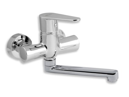 Novaservis Umývadlová batéria nástenná 100 mm Titania Fresh chróm 96077,0