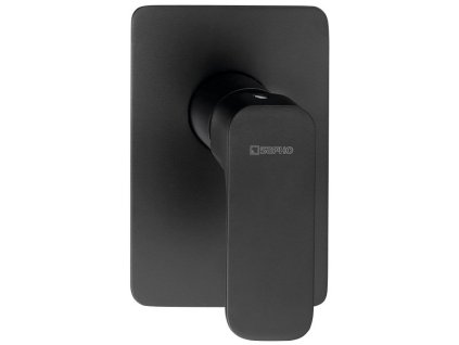 Sapho SPY podomietková sprchová batéria, 1 výstup, čierna mat PY41/15