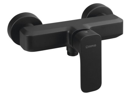 Sapho SPY nástenná sprchová batéria, čierna mat PY11/15