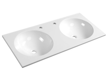 Sapho JUNO umývadlo 100x47cm, liaty mramor, biela JU100