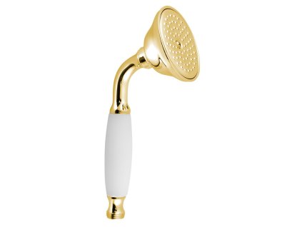 Sapho EPOCA ručná sprcha, 220mm, mosadz/zlato DOC105