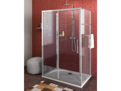 Polysan LUCIS LINE Sprchový kout tri steny 1000x700x700mm L/P varianta DL1015DL3215DL3215