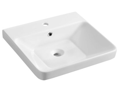 Sapho THALIE 50 keramické umývadlo nábytkové 50x46cm, biela TH11050