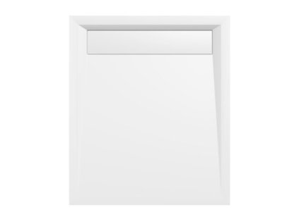 Polysan VARESA sprchová vanička z liateho mramoru so záklopom, obdĺžnik 100x80cm 71605