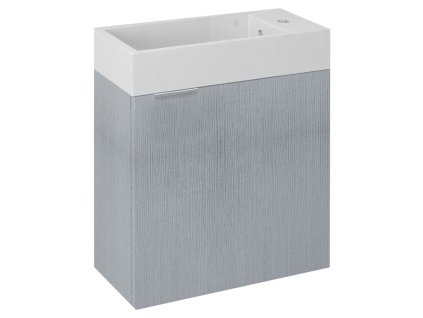 Sapho LATUS IV umývadlová skrinka 49,5x50x25cm, dub strieborný LT410-1111