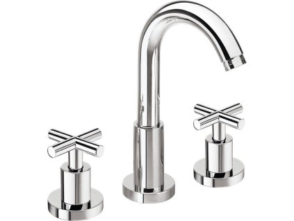 Sapho AXIA trojprvková umývadlová batéria, chróm 502/S