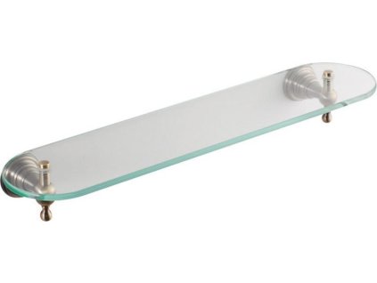 Sapho DIAMOND sklenená polica, bronz 1318-15