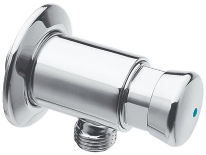 Silfra QUIK samouzatvárací nástenný pisoárový ventil, chróm QK10051