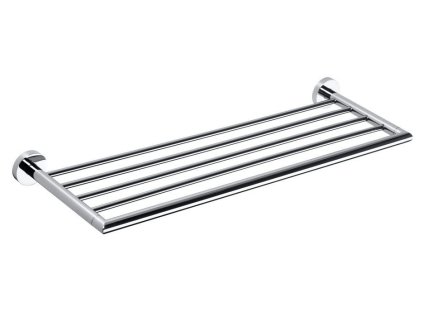 Sapho X-ROUND polička na uteráky 600mm, chróm XR413