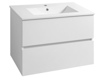 Aqualine PANEDA umývadlová skrinka 79,5x55x45,2cm, biela PN280