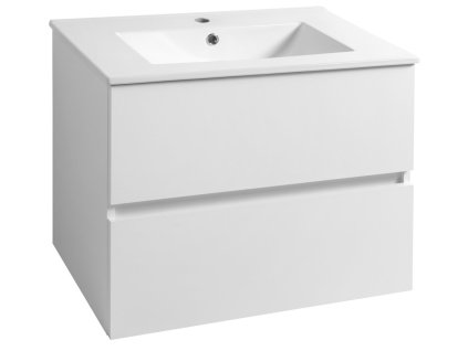 Aqualine PANEDA umývadlová skrinka 69,5x55x45,2cm, biela PN270